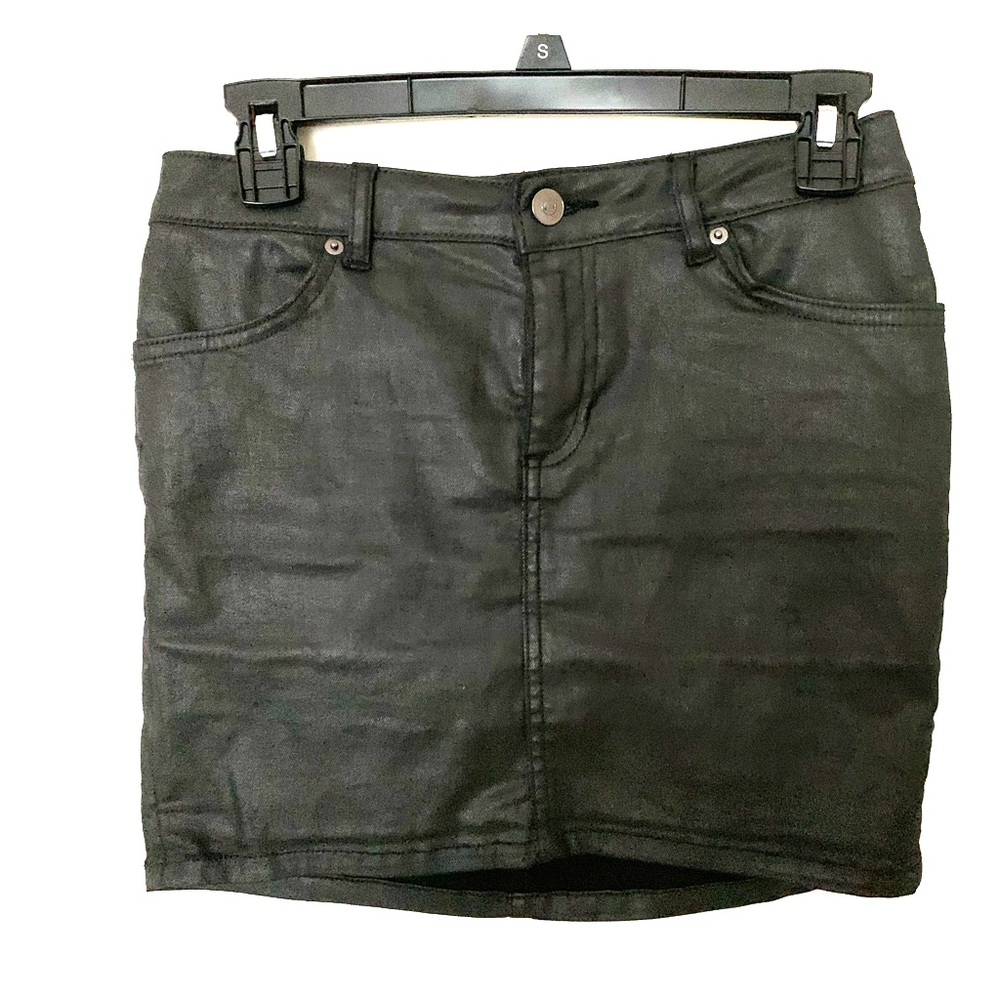 Pleather Skirt